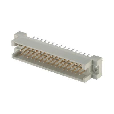 48 Pin Din 41612 Συνδετήρας 2.54mm δεξιά γωνία θηλυκό συνδετήρα μέσα από τρύπα 3 * 16Pin