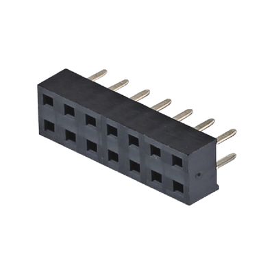 2.0mm H4.3 4.6mm Γυναικείο Pin Header Connector Δεξιά γωνία 90 μοίρες 2x2 2x40pin