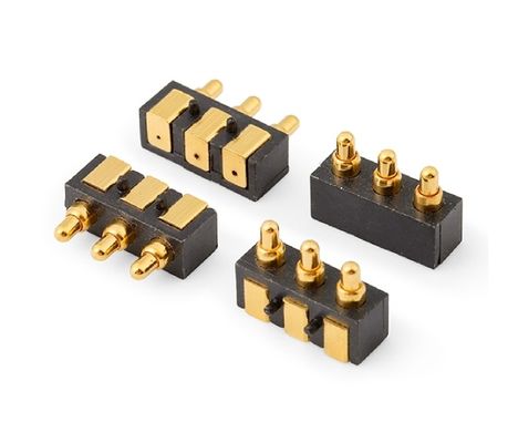 2.5mm 3 Pin Spring Loaded Pogo Pin Connector για αυτοκινητοβιομηχανίες