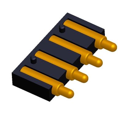 2.54mm H2.5 2x7Pin Pogo Pin Connector Brass Spring Loaded Electronic Straight Dip PCB Ηλεκτρονικό πίνακα με άνοιγμα