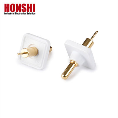 Συμφωνητικός με PCB Custom 1Pin Through Hole Spring Loaded POGO Pin Connector