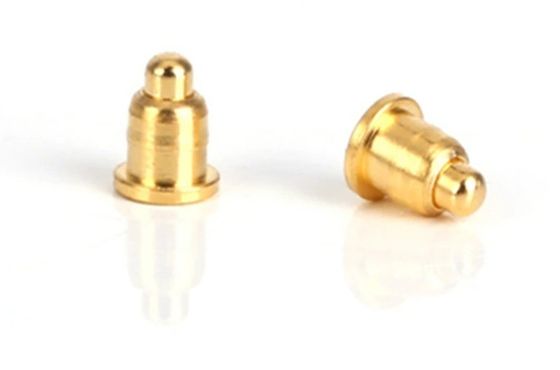 Συμφωνητικός με PCB Custom 1Pin Through Hole Spring Loaded POGO Pin Connector