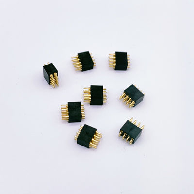 Προσαρμοσμένο 1.27mm Pitch 8Pin Spring Loaded POGO Pin Connector για διαρκείς συνδέσεις