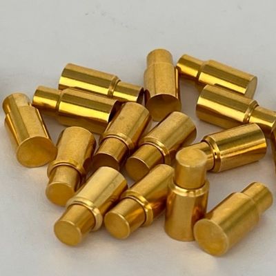 6.0mm C6801 Χάλκινο Πόνγκο Πιν SMT Συνδέτης τύπου συγκόλλησης Χρυσό επιχρισμένο Προσαρμοσμένο