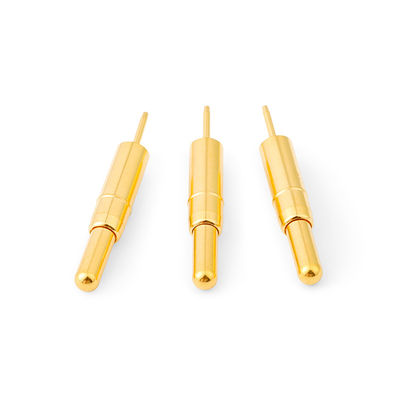 Σύνδεσμος υψηλού ρεύματος Pogo Pin DC 12V Υλικό στερέωσης από κράμα ψευδαργύρου