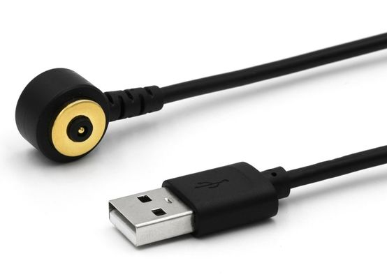 IP67 Αδιάβροχο PCB Γυναικείο σύνδεσμο πινών Pogo Μαγνητικό καλώδιο με χρυσή επικάλυψη και αντοχή 50mohm Max σε επαφές