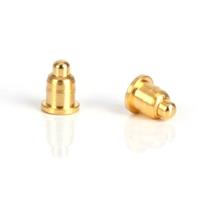 Πινάκια Pogo τύπου SMT 2mm Χρυσό Palted SUS304 Spring Pogo Pin