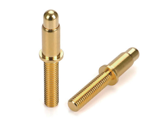 Τύπος νήματος Συνδετήρας Πιν Pogo Brass Dia8.0 Πιν Pogo με ελατήριο φορτίο