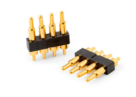 2.54mm Pitch Pogo Pin Connectors Ελατήριο φορτισμένο H7.75mm Για διασύνδεση PCB