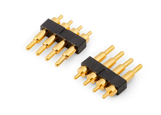 2.54mm Pitch Pogo Pin Connectors Ελατήριο φορτισμένο H7.75mm Για διασύνδεση PCB
