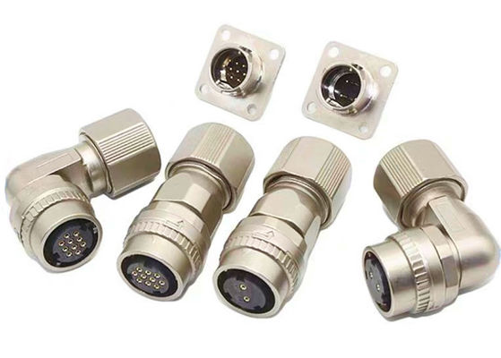 2 Pin 10 Pin κυκλικό σύρμα σύνδεσης Servo Encoder αρσενικό τερματισμό συγκόλλησης