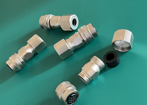 2 Pin 10 Pin κυκλικό σύρμα σύνδεσης Servo Encoder αρσενικό τερματισμό συγκόλλησης