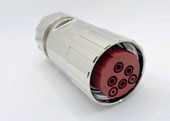 Κύκλωμα M40 Συνδέτης ρεύματος 6 Pin Servo Encoder Γυναικείο Crimp Wire Plug