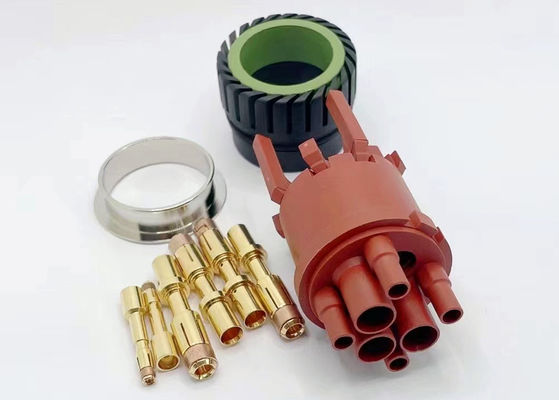 Κύκλωμα M40 Συνδέτης ρεύματος 6 Pin Servo Encoder Γυναικείο Crimp Wire Plug