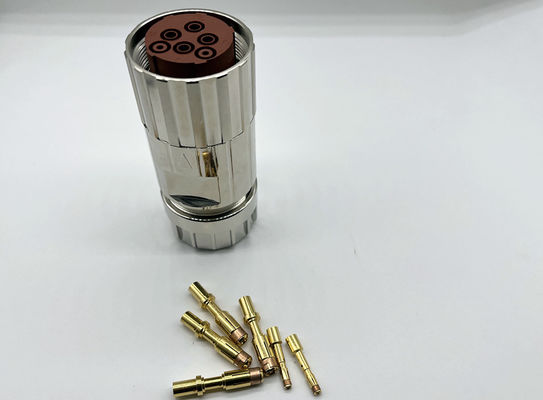 Κύκλωμα M40 Συνδέτης ρεύματος 6 Pin Servo Encoder Γυναικείο Crimp Wire Plug