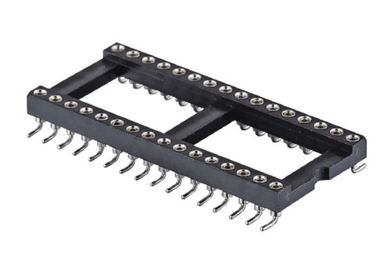 2.54mm IC Socket Round Female Header connector SMT Τύπος 6Pin 10Pin 28Pin έως 64Pin