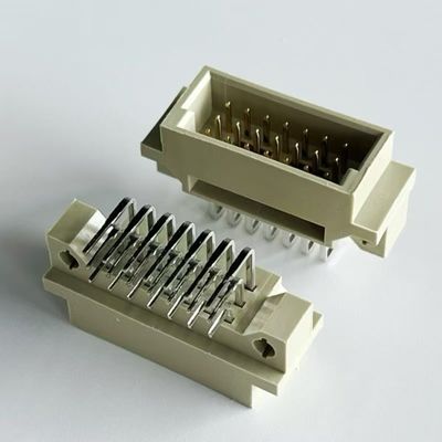 2.54mm Din 41612 Συνδετήρας 21 θέση δεξιά γωνία αρσενικό 3x7Pin Eurocard συνδετήρας