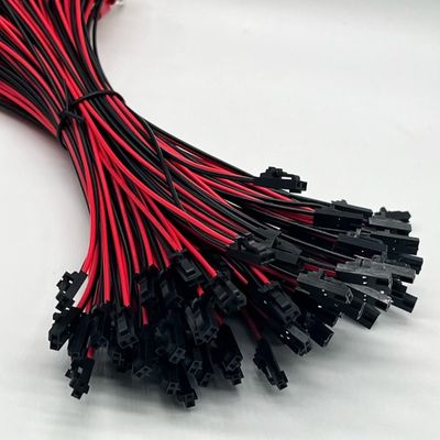 Molex 2.54mm 2P θηλυκό σύνδεσμο με M4 στρογγυλό τερματικό με καλώδιο καλωδίου UL1007 22AWG καλώδιο