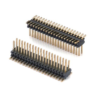 0.8mm Pitch Pin Header Connector Διπλή σειρά 4 Pin 80 Pin Smt Δελτίο προς το Δελτίο