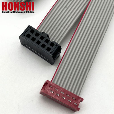 UL2651 επίπεδο καλώδιο με συνδέσμους IDC 8 10 20 30 34 36 40 64 καλώδιο IDC με κορδέλα