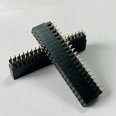 2.54mm Pitch Διπλή σειρά H8.5mm Δελτίο προς Δελτίο Συνδέτης Γυναικεία Pin Header Συνδέτης