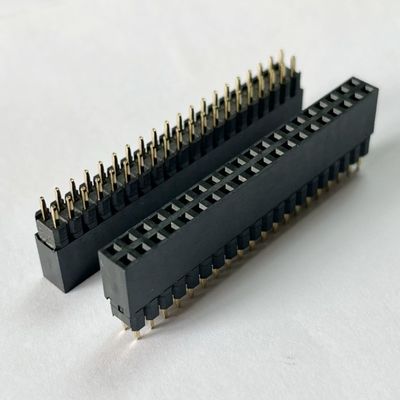 2.54mm Pitch Διπλή σειρά H8.5mm Δελτίο προς Δελτίο Συνδέτης Γυναικεία Pin Header Συνδέτης