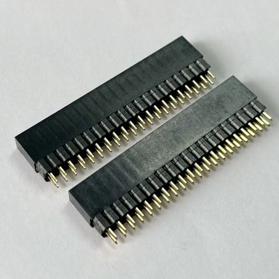 2.54mm Pitch Διπλή σειρά H8.5mm Δελτίο προς Δελτίο Συνδέτης Γυναικεία Pin Header Συνδέτης