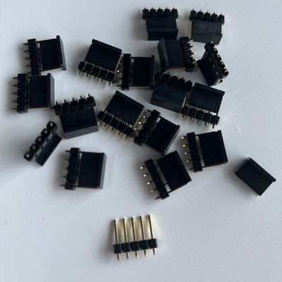 2.54mm Pitch Pin Header Connector 5 Pin Straight με κάλυψη