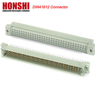 5.08mm DIN 41612 Σύνδεσμος 2 σειρές 15P θηλυκό Τύπος ισχύος PCB κάθετο θηλυκό 7+8 P 15pin