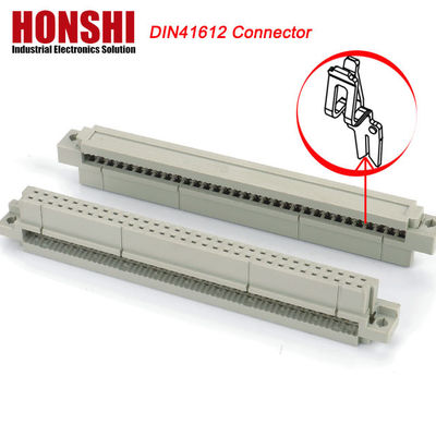Πίνακας PCB δεξιά γωνία αρσενικό 48P 3 σειρές DIN41612 σύνδεσμος, 90 μοίρες R/A PCB αρσενικό 3*16P 48pin