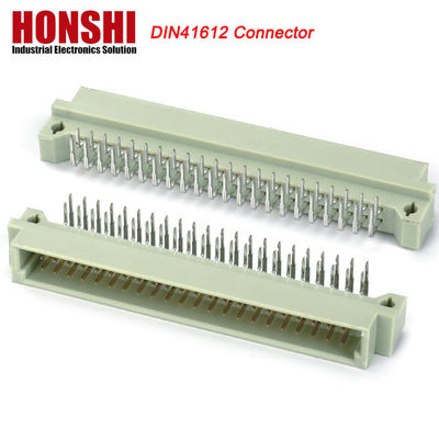 Πίνακας PCB δεξιά γωνία αρσενικό 48P 3 σειρές DIN41612 σύνδεσμος, 90 μοίρες R/A PCB αρσενικό 3*16P 48pin
