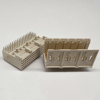 Σκληροί μετρικοί συνδετήρες 2.0mm 24pin 48pin 72pin 96pin Press-Fit τύπου DIN41612 Euro συνδετήρας