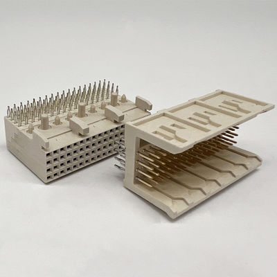 Σκληροί μετρικοί συνδετήρες 2.0mm 24pin 48pin 72pin 96pin Press-Fit τύπου DIN41612 Euro συνδετήρας