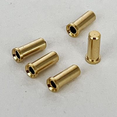 2.32mm κυκλικός σύνδεσμος συντριβή επαφές γυναικεία χάλκινη καρφίτσα χρυσό επιχρυσωμένο σύνδεσμο καρφίτσα