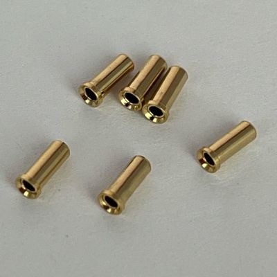 2.32mm κυκλικός σύνδεσμος συντριβή επαφές γυναικεία χάλκινη καρφίτσα χρυσό επιχρυσωμένο σύνδεσμο καρφίτσα