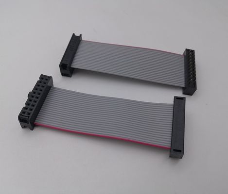 Ul 2561 28 Gauge 2.54 Pitch Dip Cable Assembly Idc 20 Pin Flat Ribbon Cable Wire Harness (Συσκευή καλωδίου με επίπεδη κορδέλα)