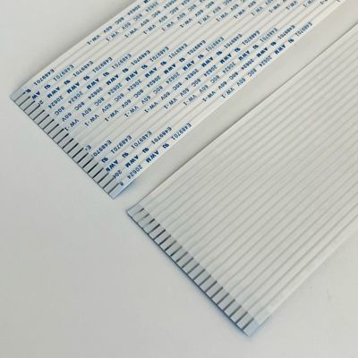 2.54mm 20 Pin FFC Επίπεδο Καλώδιο Custom Awm 20624 80c 60v Vw-1 10pin 20pin 30pin FFC FPC Καλώδιο