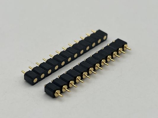 SMT Τύπου Pogo Pin Docking Connector 4pin 10pin 12pin Επαφή με Ελατήριο με Υψηλή Ανθεκτικότητα και Αντοχή σε Δοκιμή Ψεκασμού Άλατος