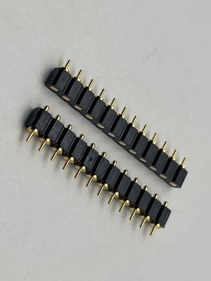 SMT Τύπου Pogo Pin Docking Connector 4pin 10pin 12pin Επαφή με Ελατήριο με Υψηλή Ανθεκτικότητα και Αντοχή σε Δοκιμή Ψεκασμού Άλατος