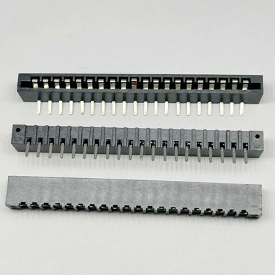 2.54mm Pitch FFC/FPC Right Angle Straight Type Din Connector 2 4 6 8 20 Pin with Accessories