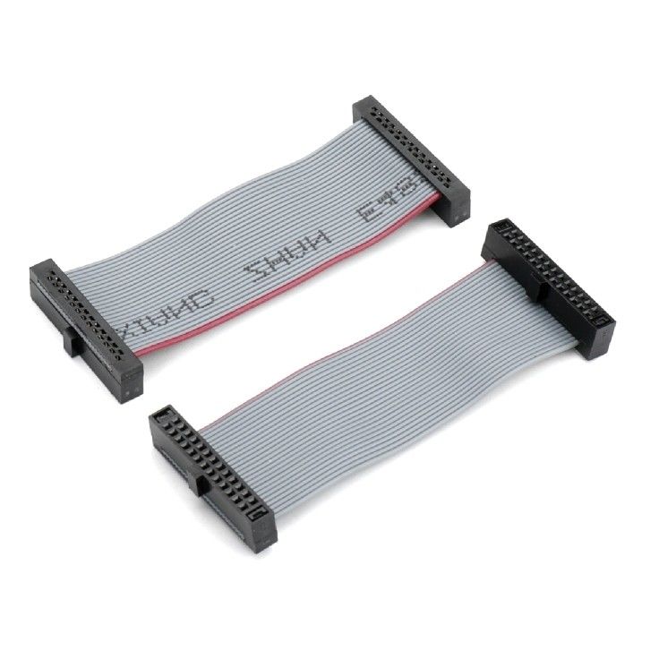 1.27mm Πίτσμπαν Πλατείο Σύνθεση καλωδίου Πίτσμπαν IDC Σύνδεσμος καλωδίου 20 πιν σύρματος