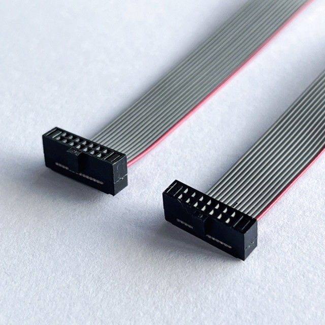1.27mm επίπεδο καλώδιο IDC 10 πιν - 100 πιν συσσωρευτικό καλώδιο κορδέλας προσαρμοσμένο μήκος