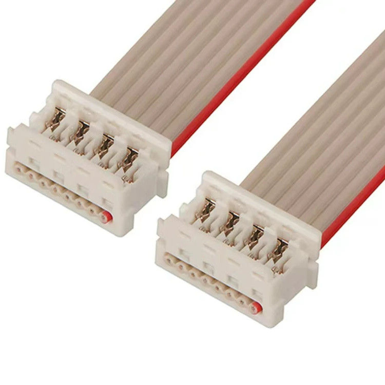 6 έως 24 πιν καλώδιο λωρίδας 2.54mm UL2651 λευκό καλώδιο λωρίδας IDC