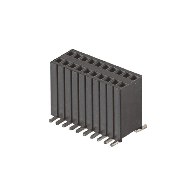 1.27x2.54mm H8.5mm Γυναικεία Δελτίο προς Δελτίο Σύνδεσμος ρεύματος SMT Τύπος 100 πιν Σύνδεσμος
