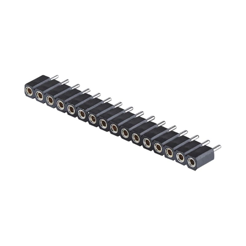Εργασμένη γυναίκα κεφαλίδα 2.54mm H7.0mm μήκος 10.0mm ευθεία 1-40Pin PCB σύνδεσμος