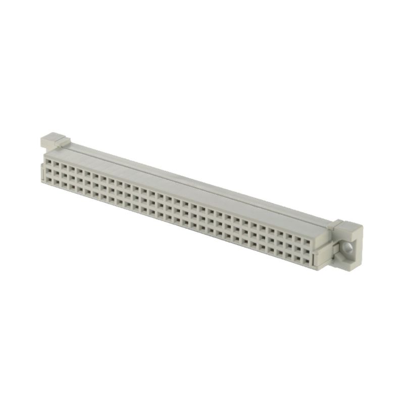 Din41612 IDC σύνδεσμος θηλυκό 64 καρφίτσες μέσα από τρύπα 2.54mm Pin σύνδεσμος