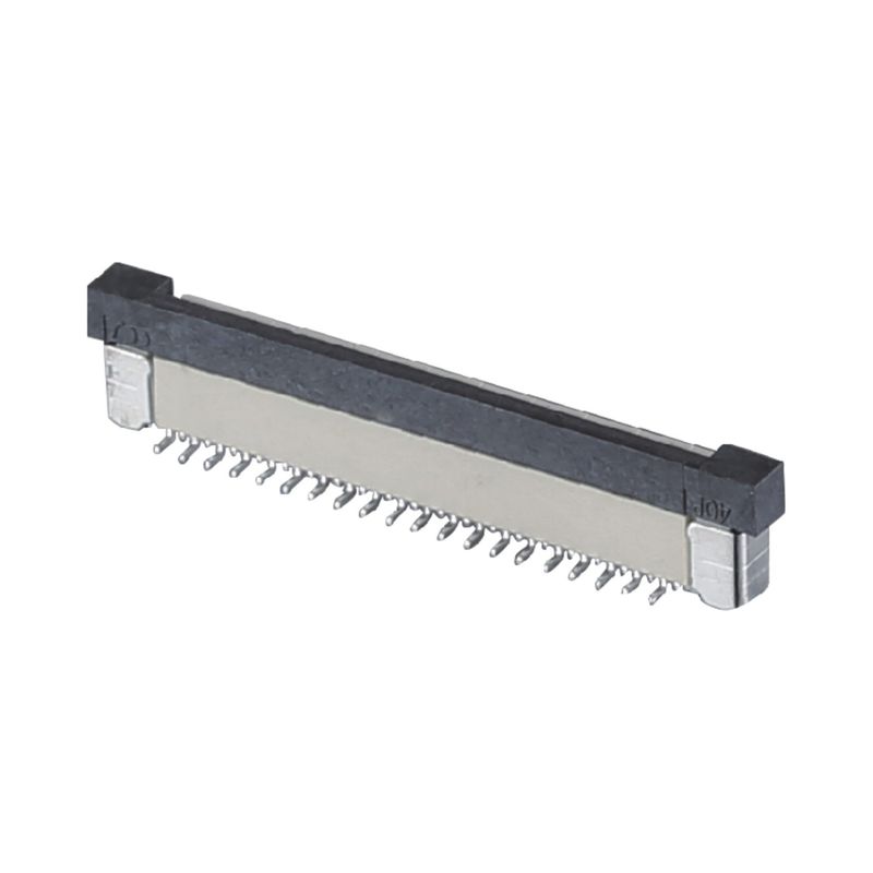 4 - 60 πιν FPC καλώδιο συνδετήρα 0,5 / 1,0 mm Pitch SMT ZIF DIP τύπου Πάνω κάτω PA9T πλαστικό
