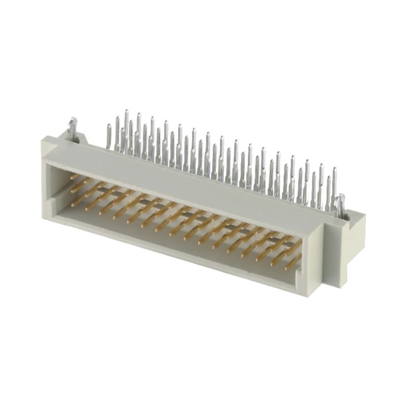 DIP αρσενικό σύνδεσμο Din 41612 2.54mm Μέσα από τρύπα 3 σειρές κατακόρυφο σύνδεσμο PCB