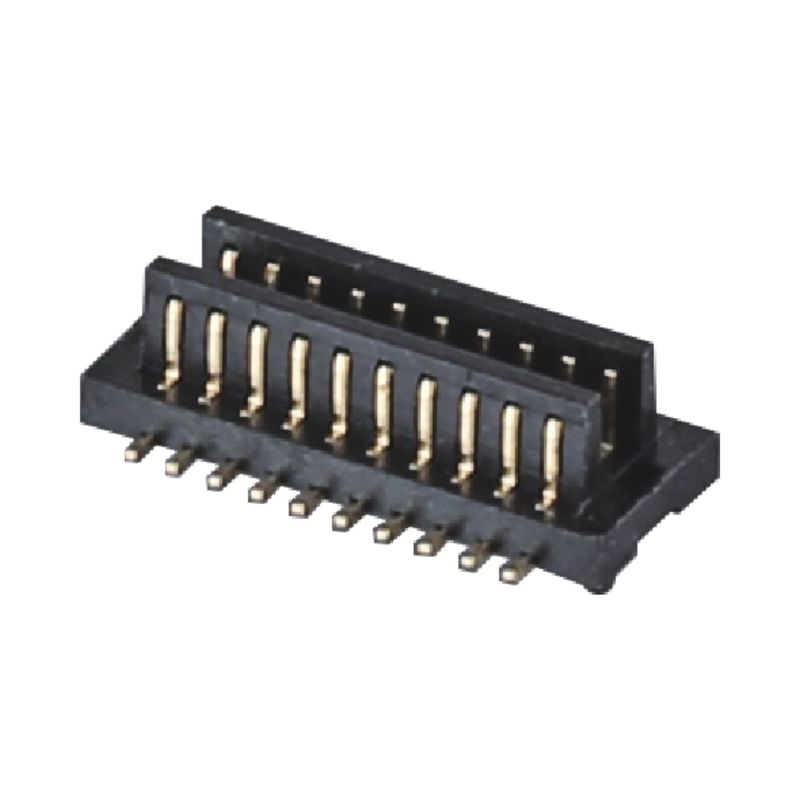 0.8mm Pitch BTB Connector 10 - 100 Pin High Speed Male Connector Φωσφόρος Χάλκινος