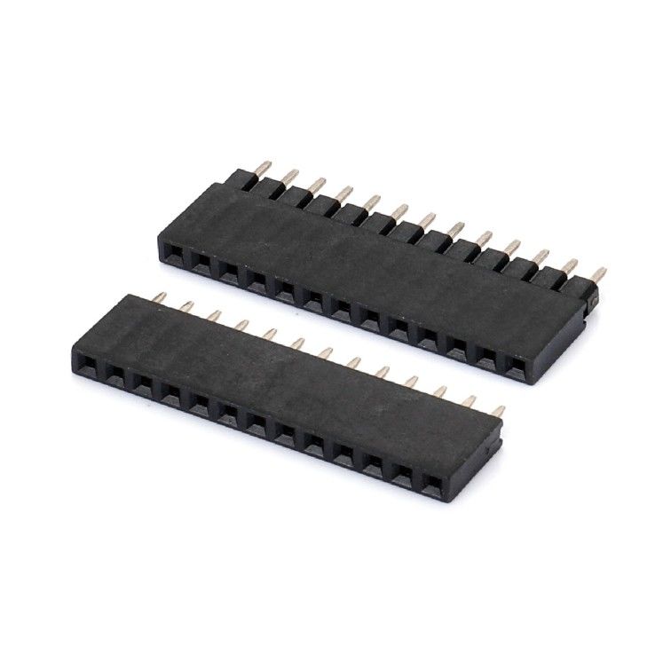 2.0mm Πίτσα διπλή σειρά 180 μοίρες Δελτίο προς το Δελτίο Συνδετήρα Γυναικεία Pin Header Συνδετήρα